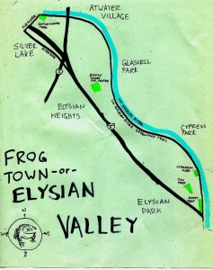 Frog Town Map