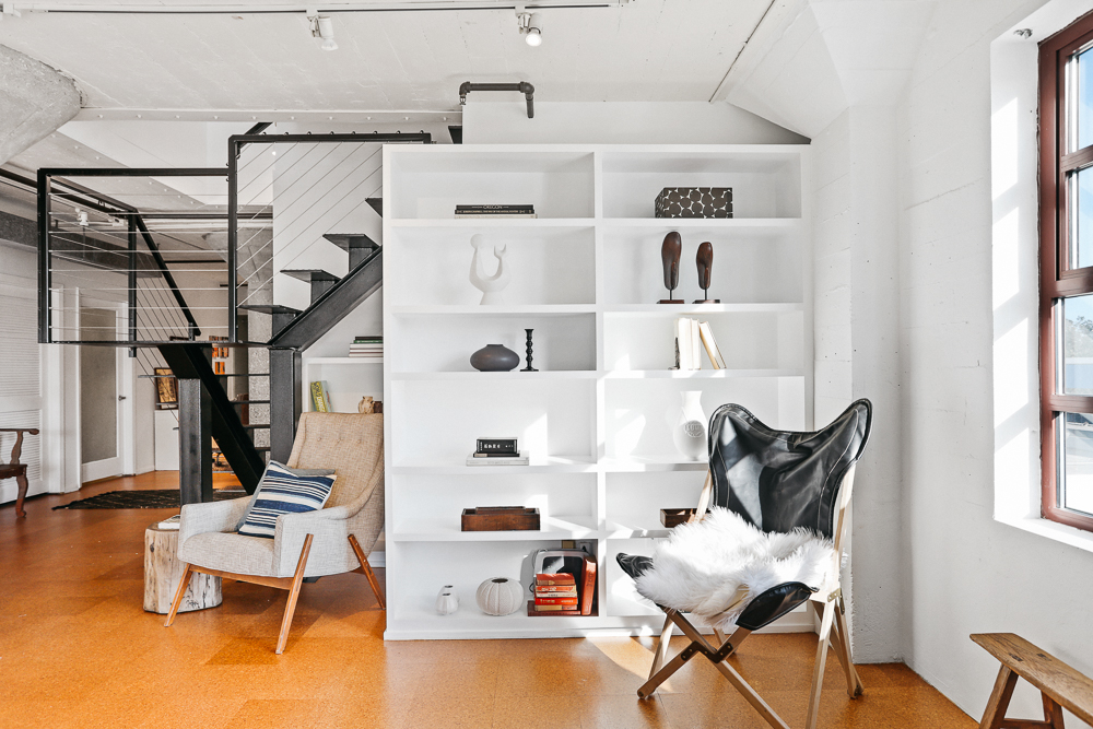 A Pasadena Loft Apartment Kitchen Gets a New Look - Cozy • Stylish • Chic